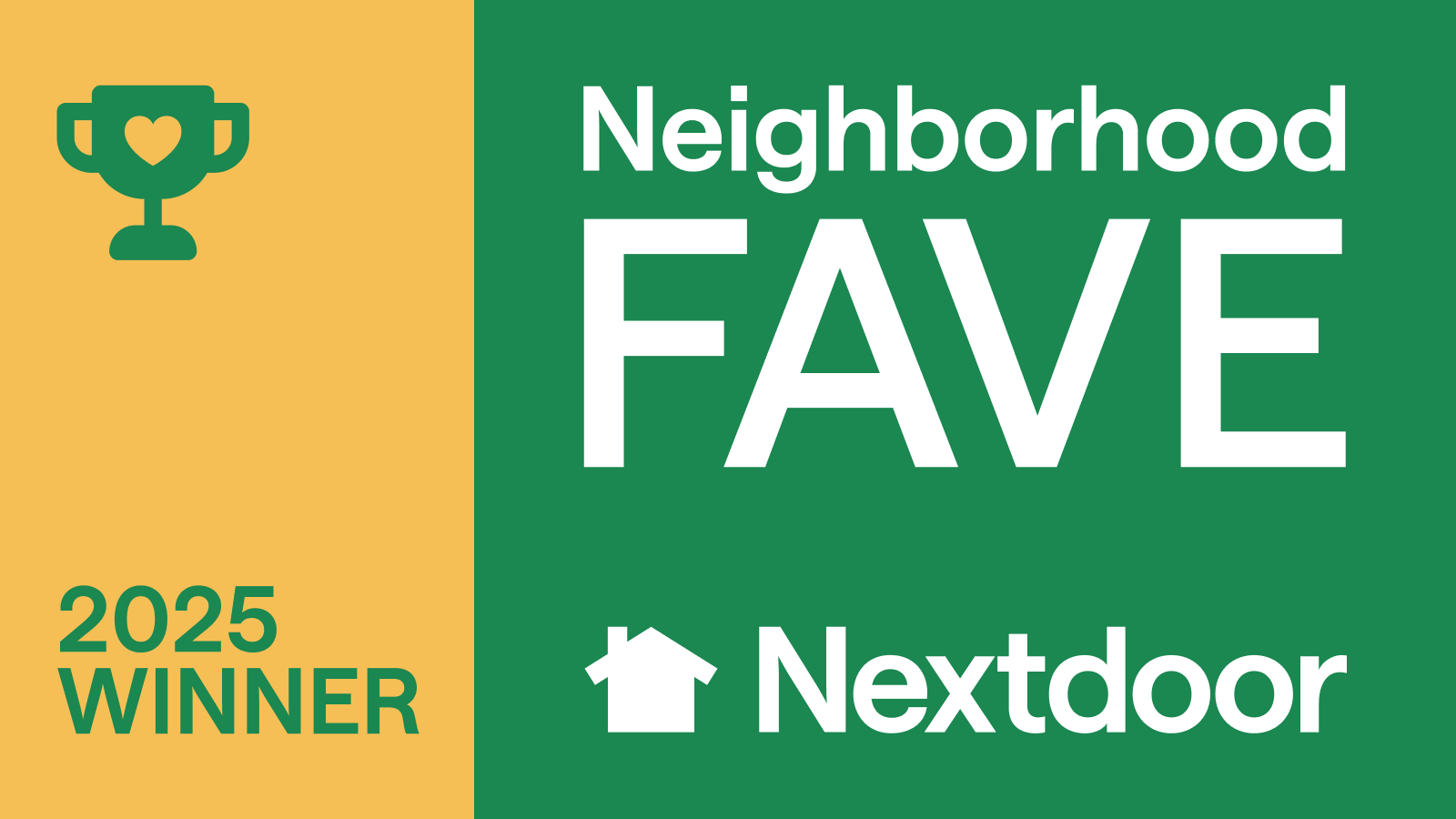 Nextdoor Fave 2025 Website Banner